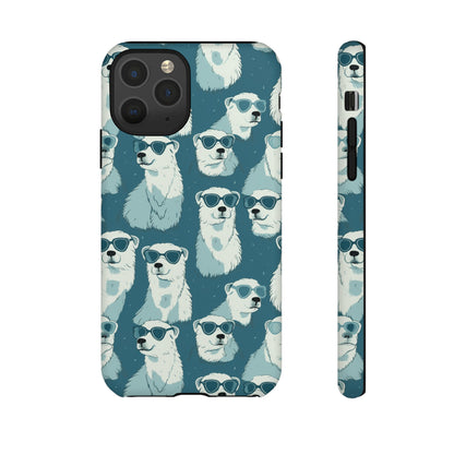 Chillin' Polar Bears Tough Phone Case