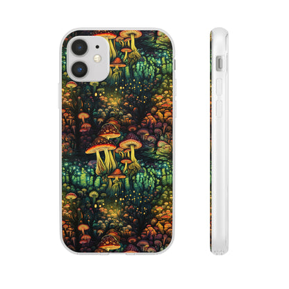 Neon Hallucinations: An Illumulated Autumn Spectacle - Flexible Phone Case