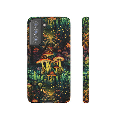 Neon Hallucinations: An Illuminated Autumn Spectacle - Tough Phone Case