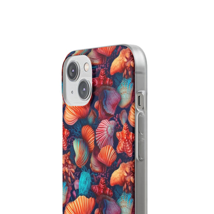 Vibrant Shallow Seascape - Flexible Phone Case Phone Case Pattern Symphony   