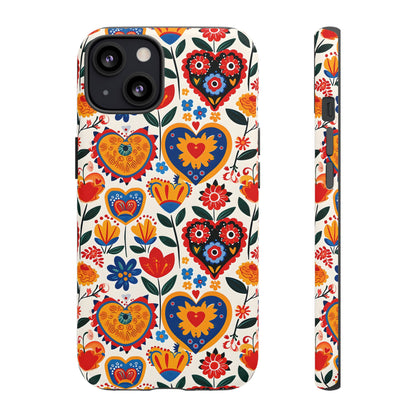 Whimsical Hearts - Phone Case