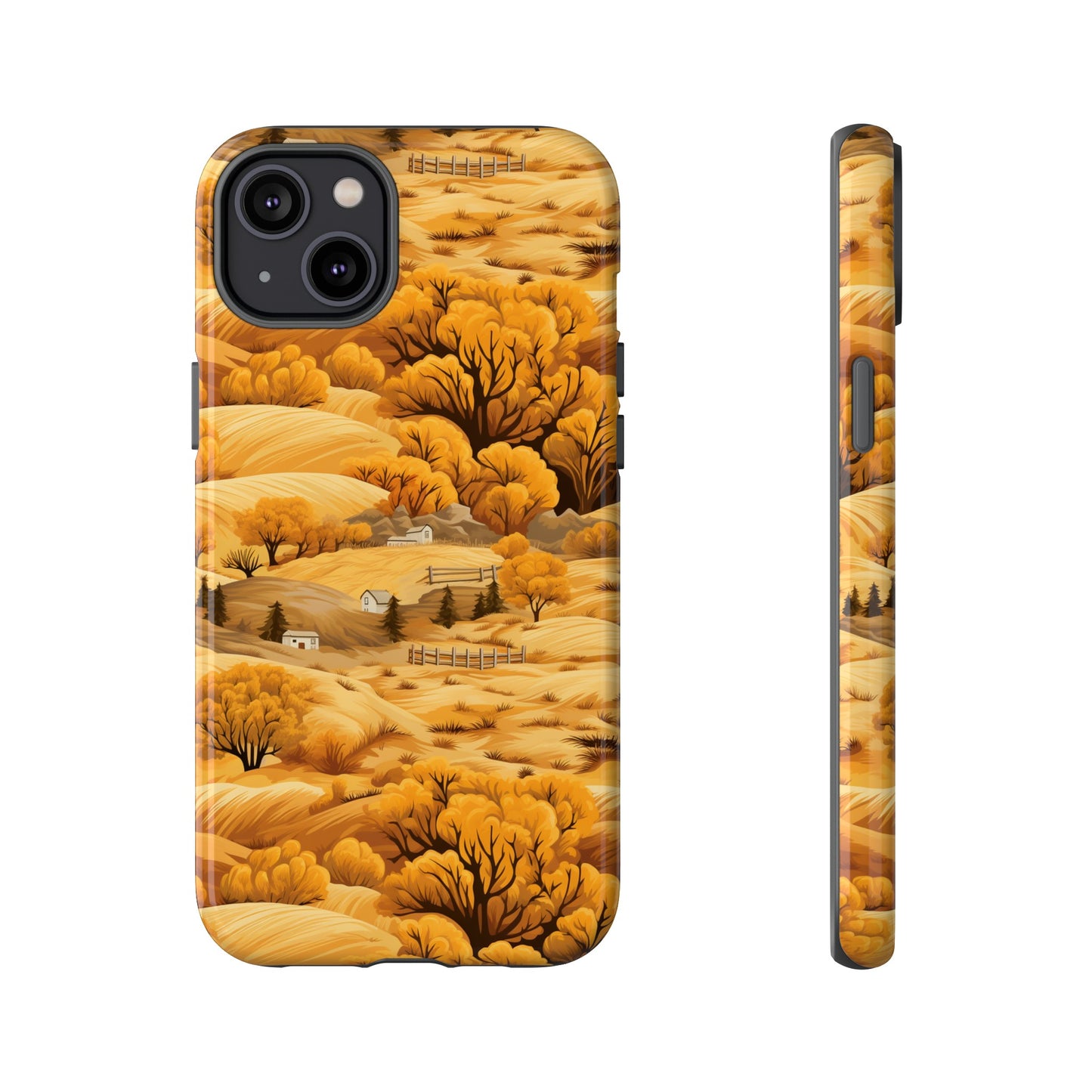 Rural Rhapsody: Early Autumn Farm Tales - Tough Phone Case