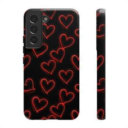 Neon Heartbeat - Phone Case