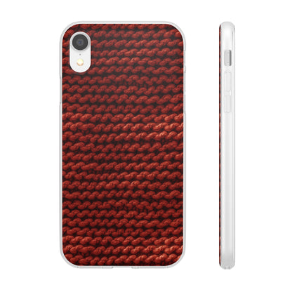 Autumn Yarn Chronicles - Warmth and Tradition in a Flexible Phone Case