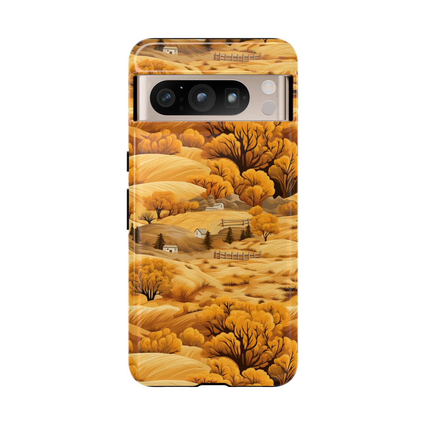 Rural Rhapsody: Early Autumn Farm Tales - Tough Phone Case