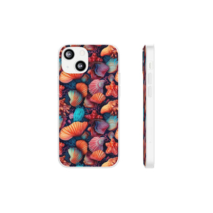 Vibrant Shallow Seascape - Flexible Phone Case Phone Case Pattern Symphony   