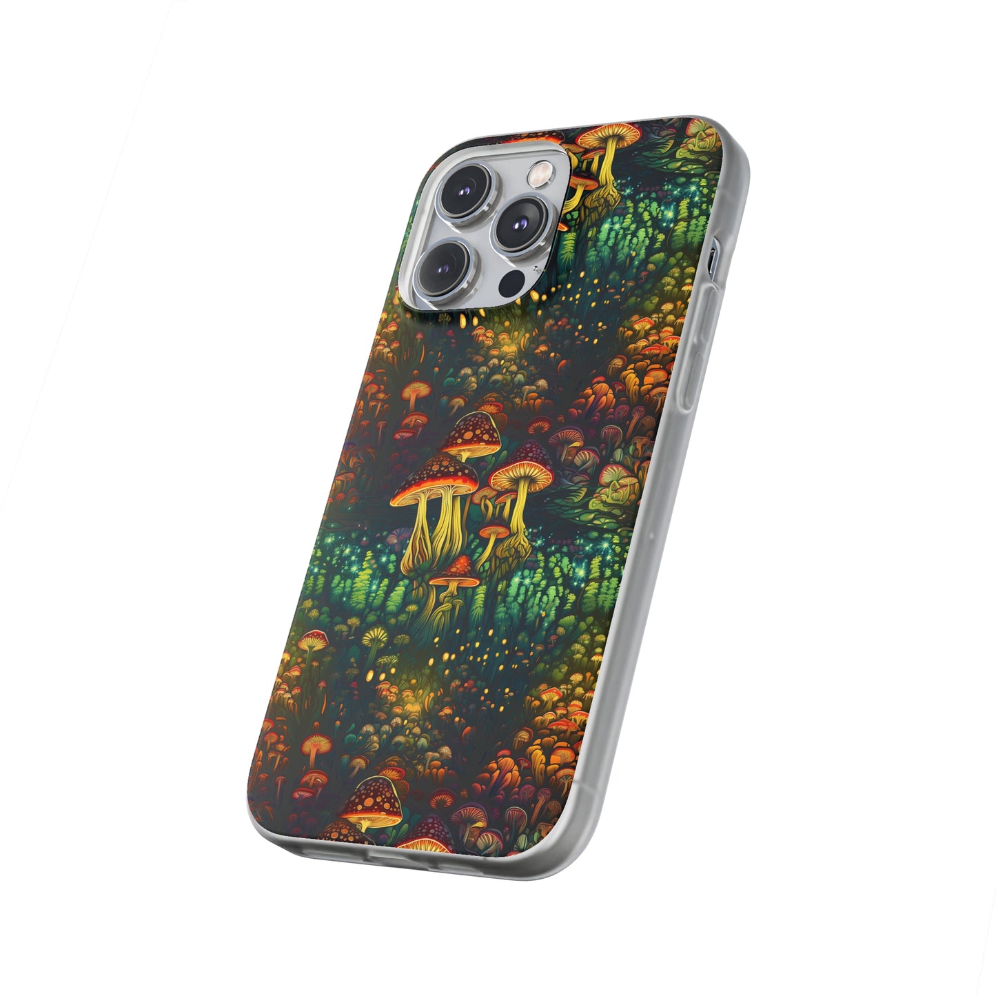 Neon Hallucinations: An Illumulated Autumn Spectacle - Flexible Phone Case