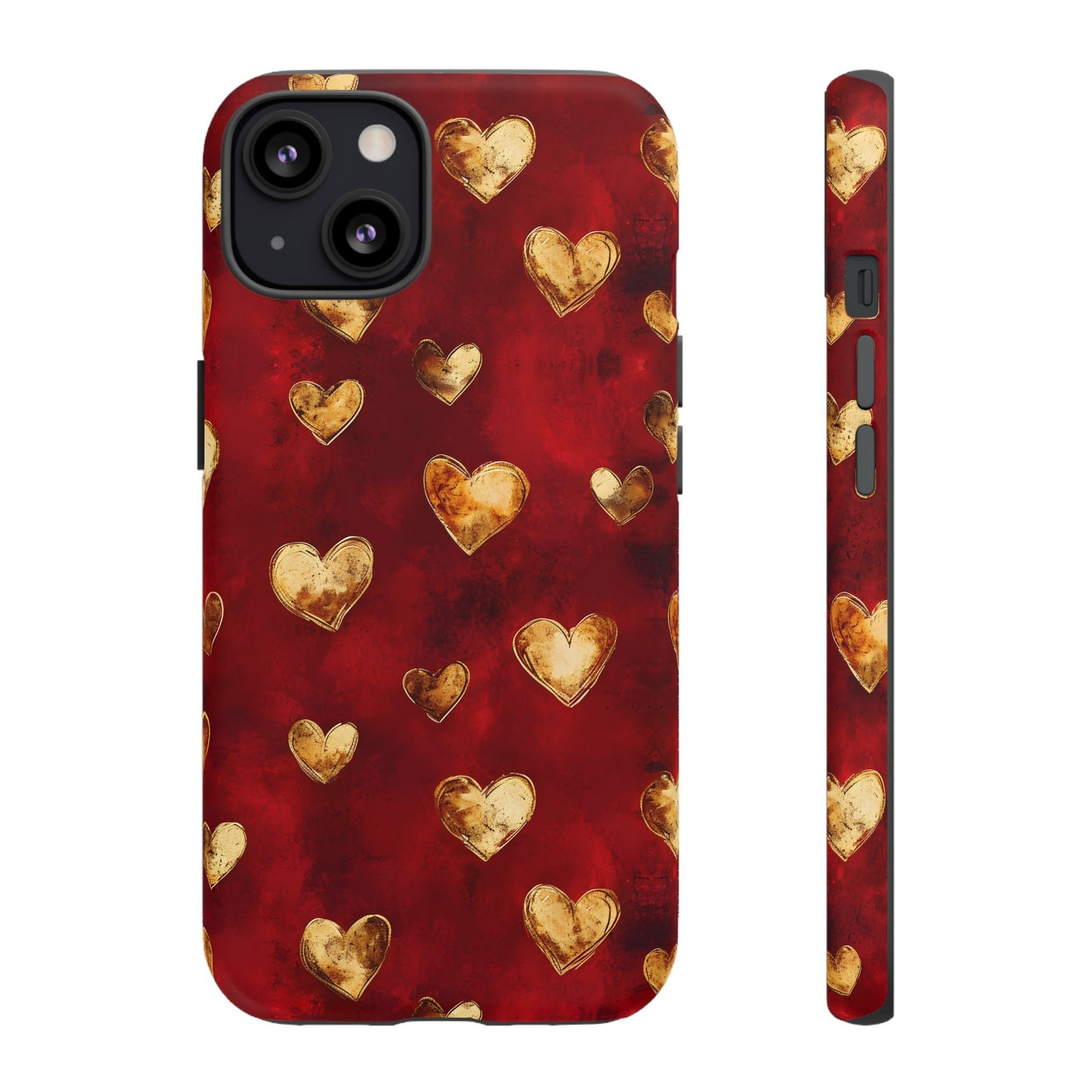 Midas Touch: Gilded Hearts - Phone Case