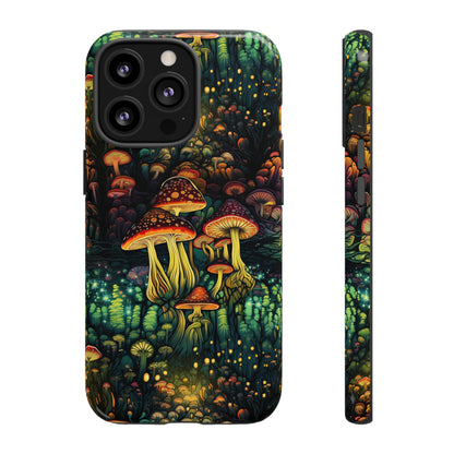 Neon Hallucinations: An Illuminated Autumn Spectacle - Tough Phone Case