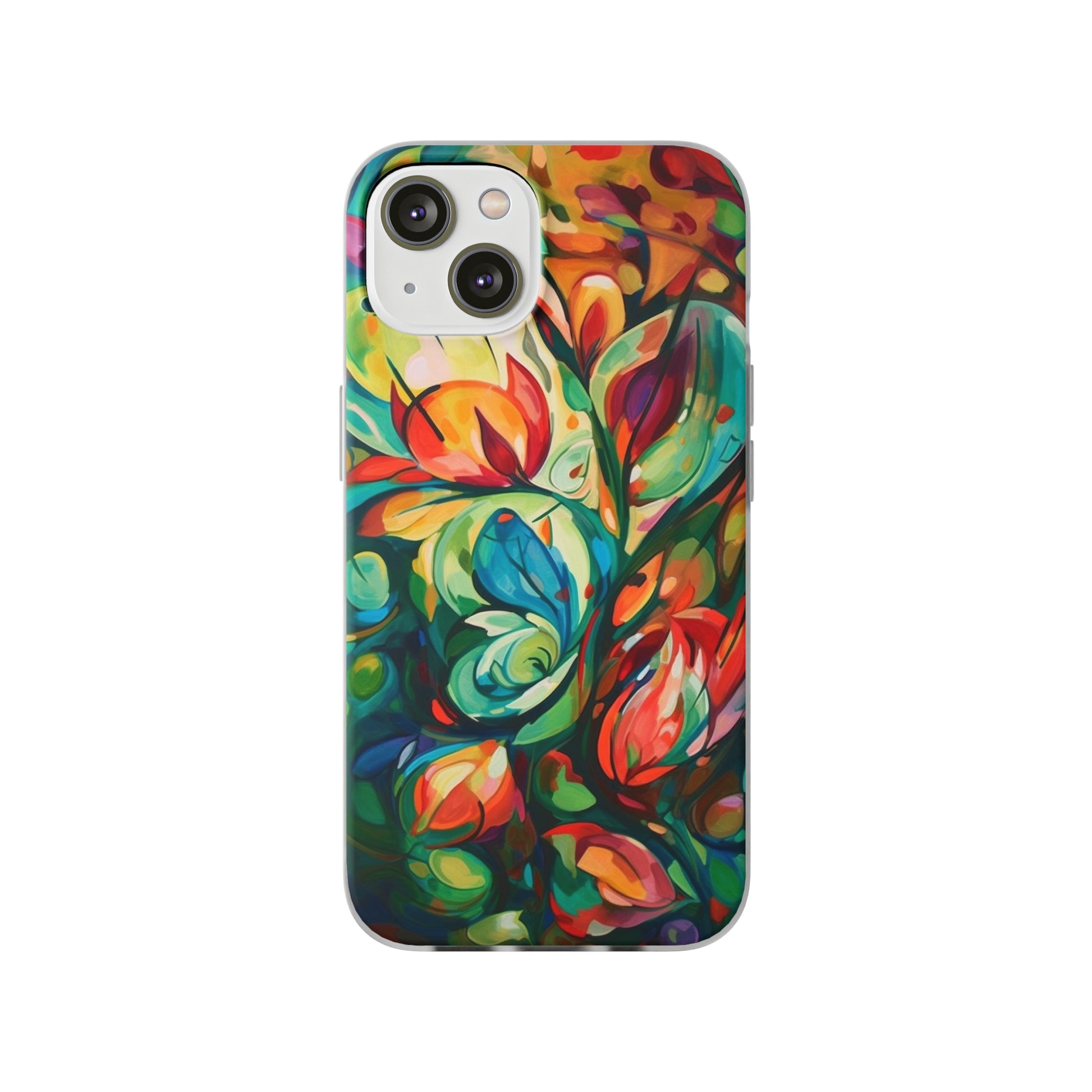 Spring Flourish Phone Case - Artistic Floral Elegance - Spring Collection - Flexi Cases Phone Case Pattern Symphony   