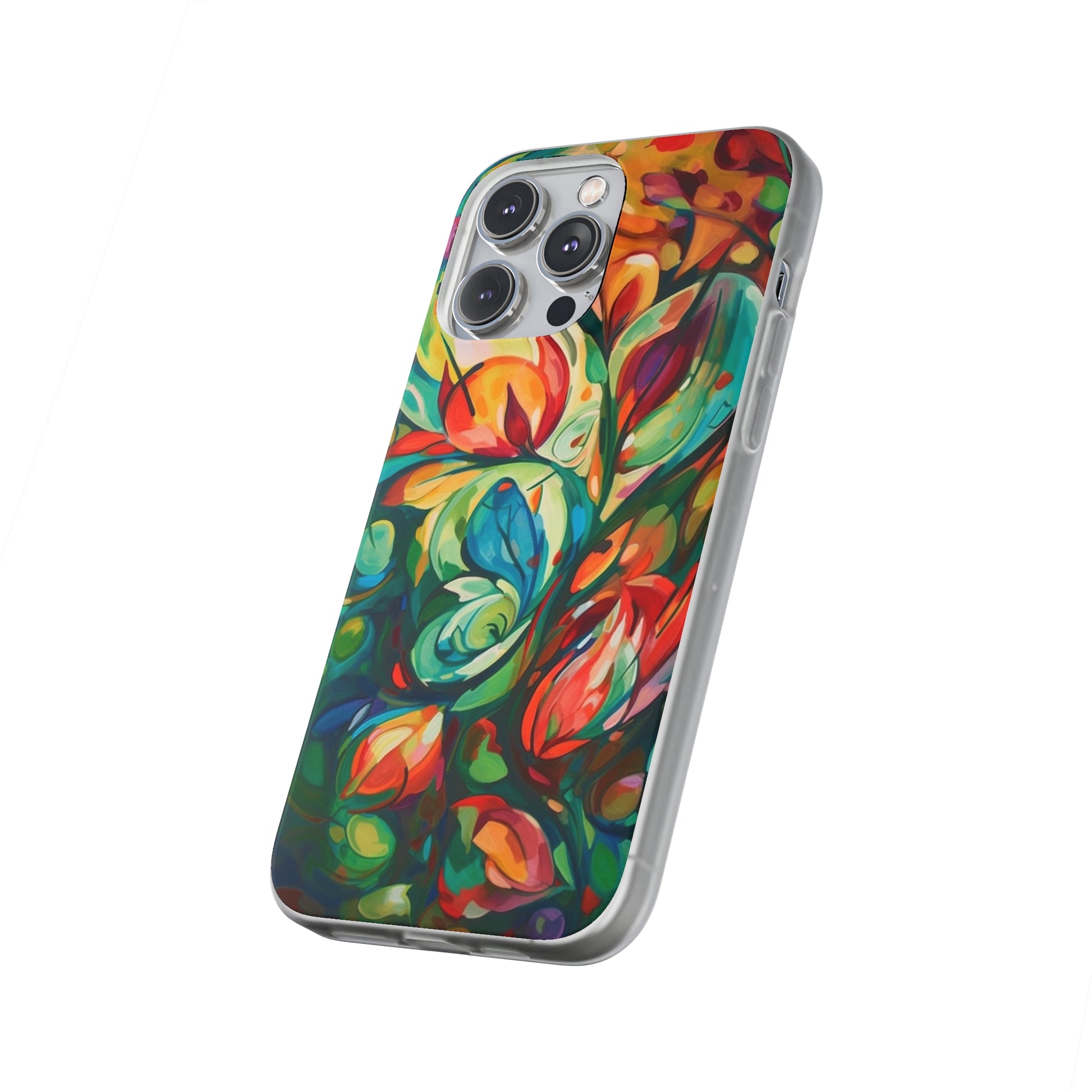 Spring Flourish Phone Case - Artistic Floral Elegance - Spring Collection - Flexi Cases Phone Case Pattern Symphony   