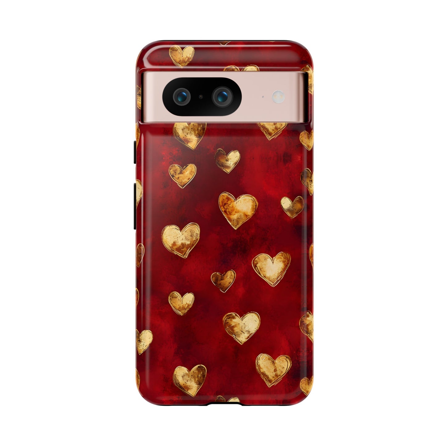 Midas Touch: Gilded Hearts - Phone Case