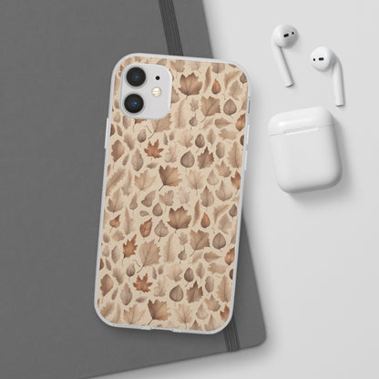 Whispering Leaves - Autumn Harmony Flexible Phone Case