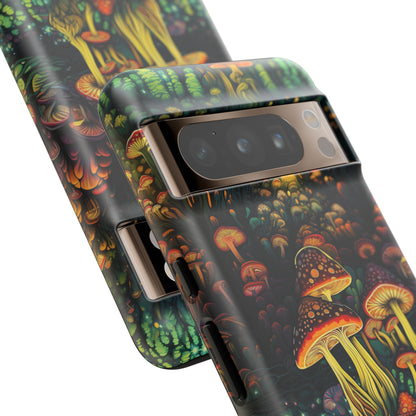 Neon Hallucinations: An Illuminated Autumn Spectacle - Tough Phone Case