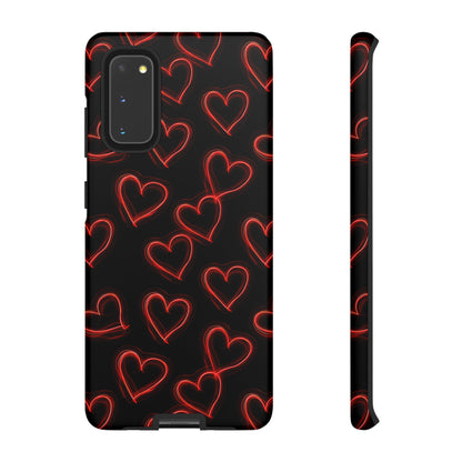 Neon Heartbeat - Phone Case