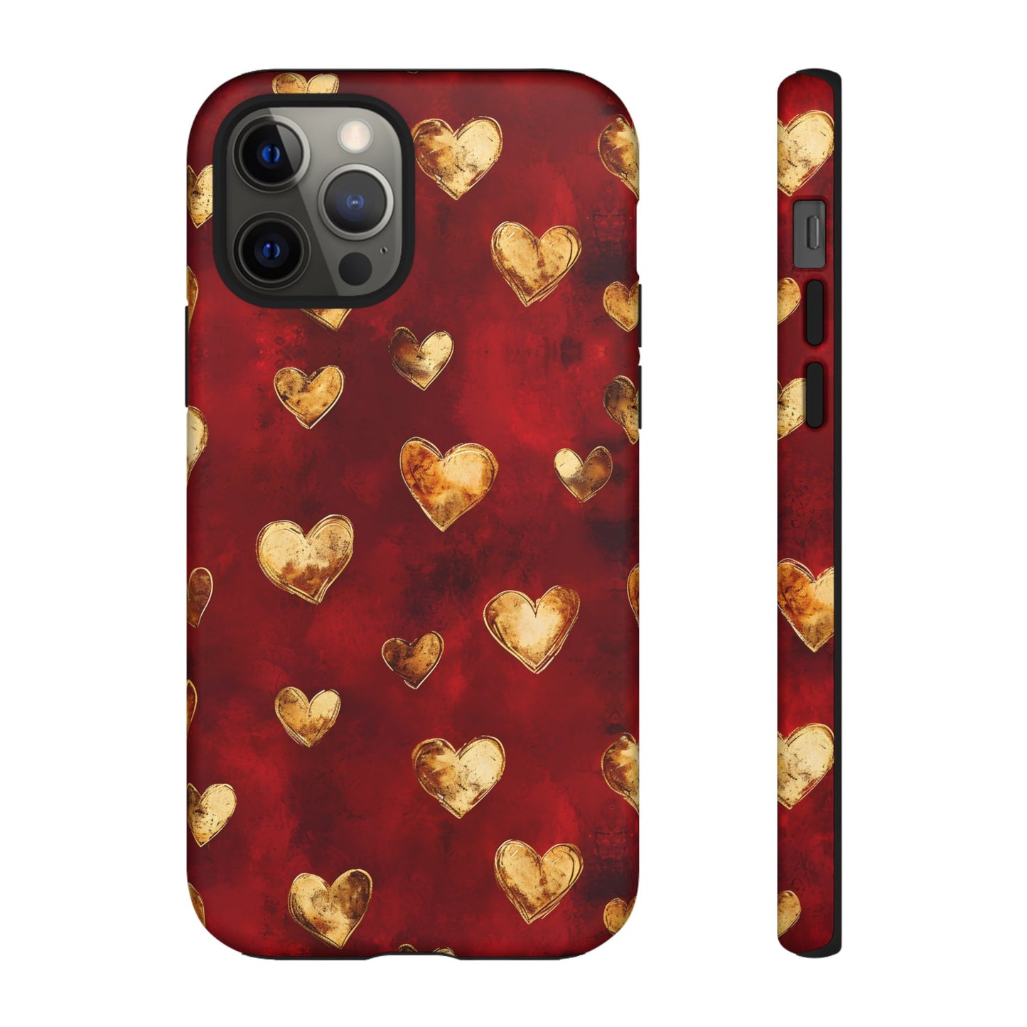 Midas Touch: Gilded Hearts - Phone Case