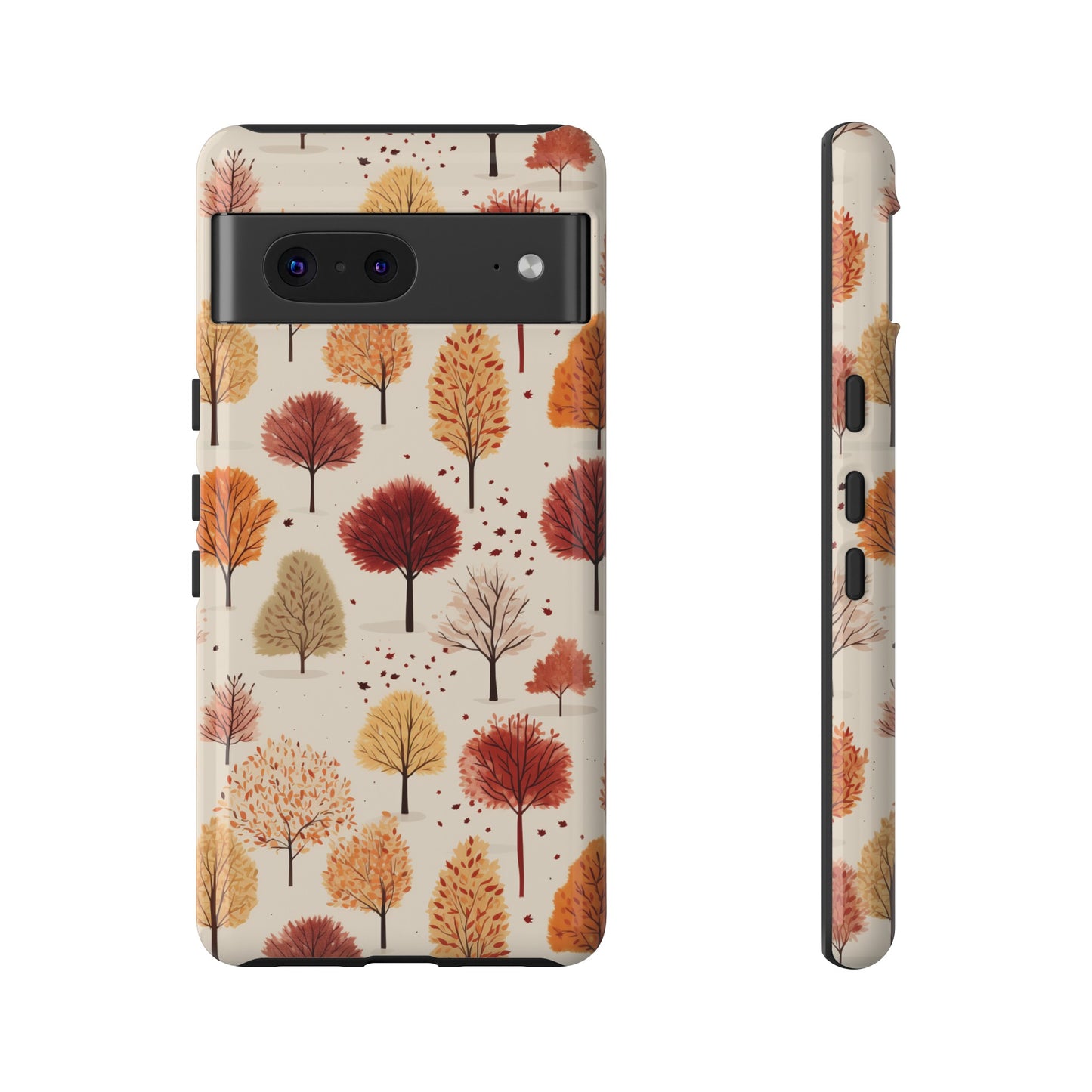 Gradient Grove: Autumn's Diverse Palette - Tough Phone Case