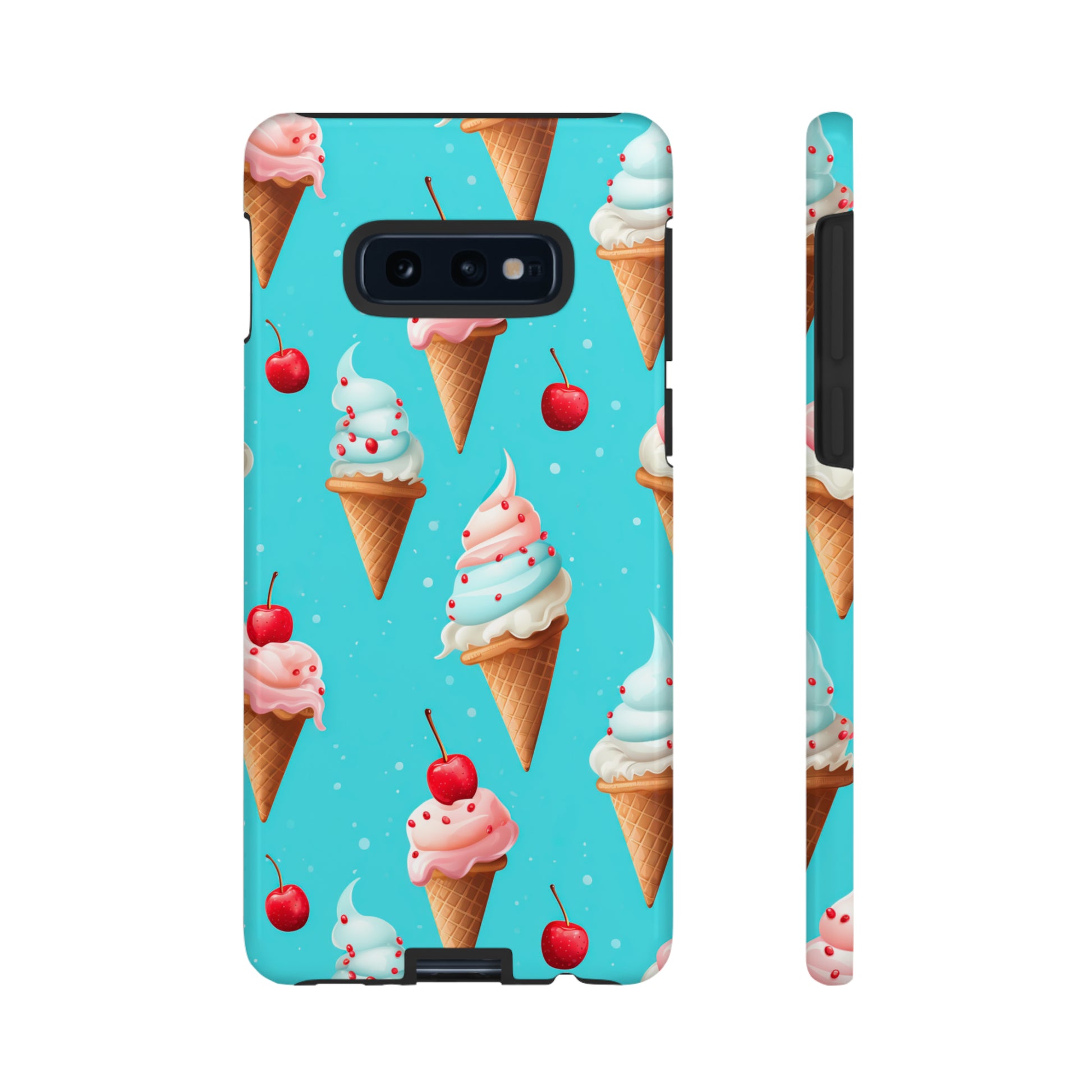 Sundae Funday - Ice Cream Cone Pattern Phone Case - iPhone & Samsung Compatible Phone Case Pattern Symphony   