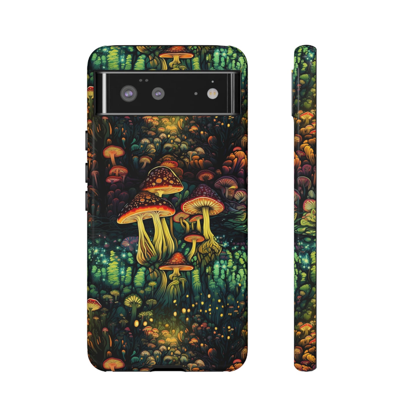 Neon Hallucinations: An Illuminated Autumn Spectacle - Tough Phone Case