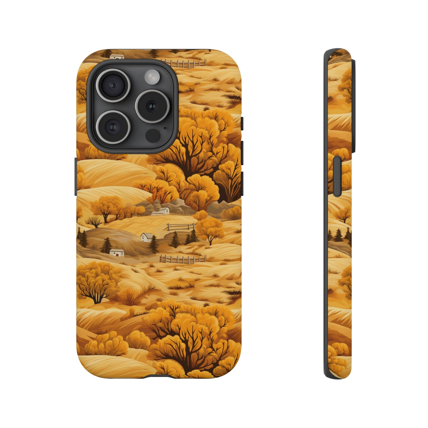 Rural Rhapsody: Early Autumn Farm Tales - Tough Phone Case