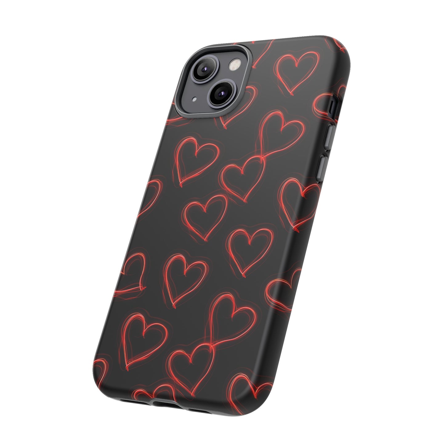 Neon Heartbeat - Phone Case