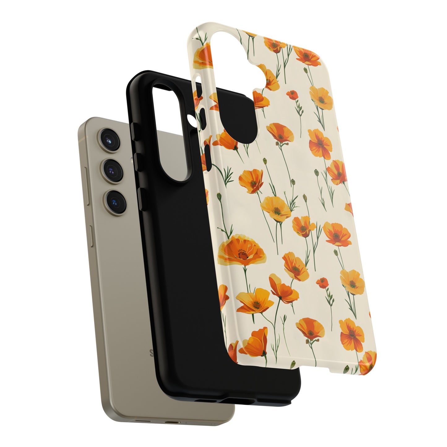 Splash of Poppy - Phone Case