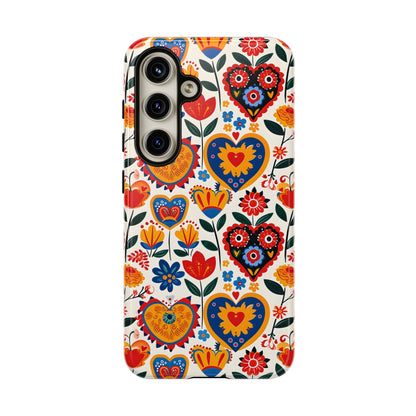 Whimsical Hearts - Phone Case