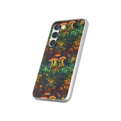 Neon Hallucinations: An Illumulated Autumn Spectacle - Flexible Phone Case