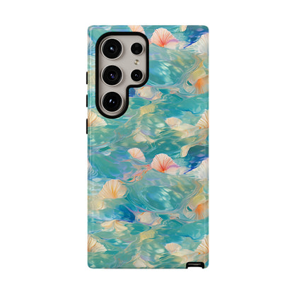 Watercolour Seashell Wonders - Protective Tough Phone Case