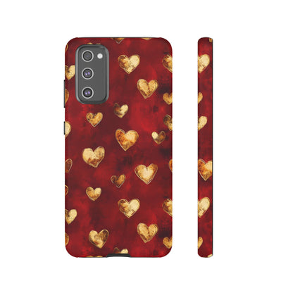 Midas Touch: Gilded Hearts - Phone Case