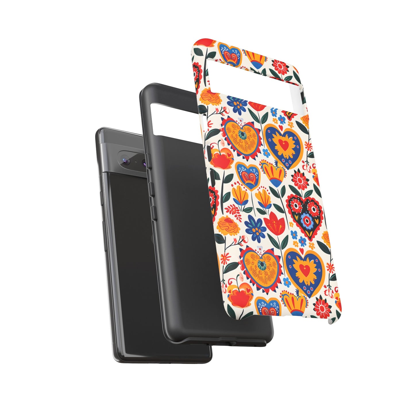 Whimsical Hearts - Phone Case