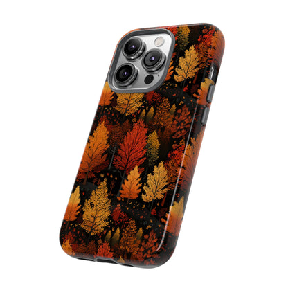 Bronzed Forest: A Chromatic Landscape - Tough Phone Case