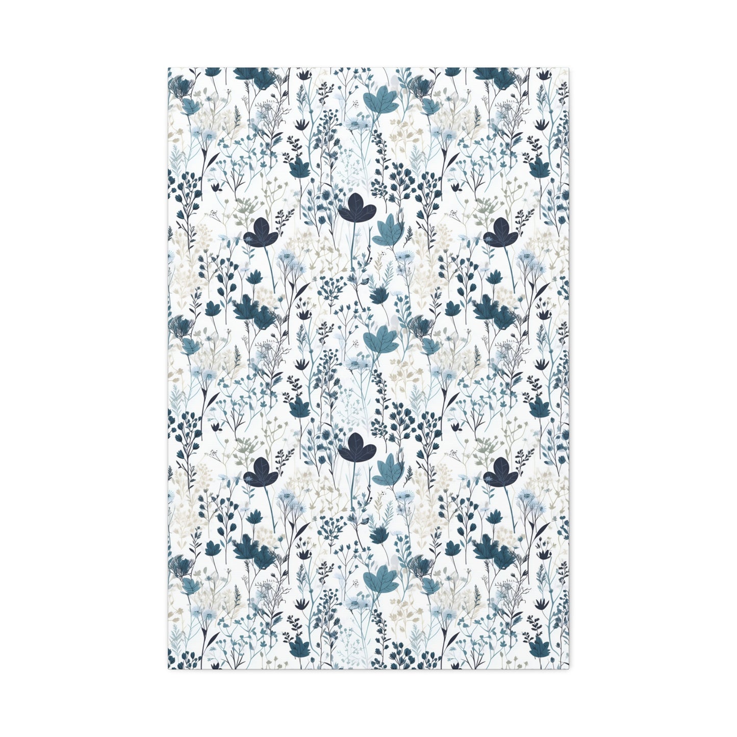 Blue Wildflower - Canvas Prints