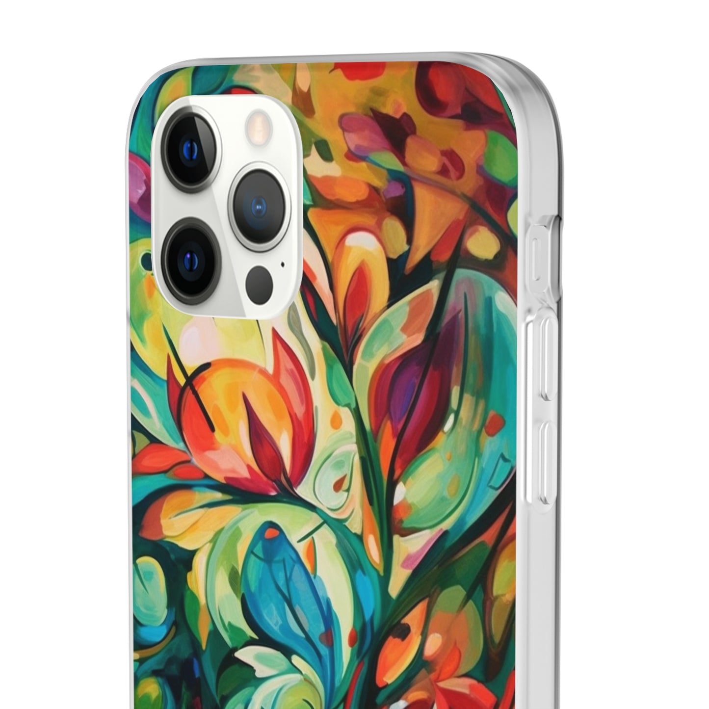 Spring Flourish Phone Case - Artistic Floral Elegance - Spring Collection - Flexi Cases Phone Case Pattern Symphony   