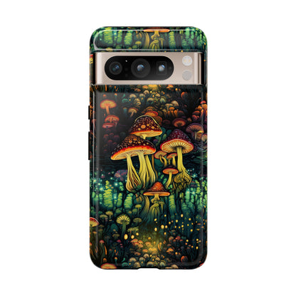 Neon Hallucinations: An Illuminated Autumn Spectacle - Tough Phone Case