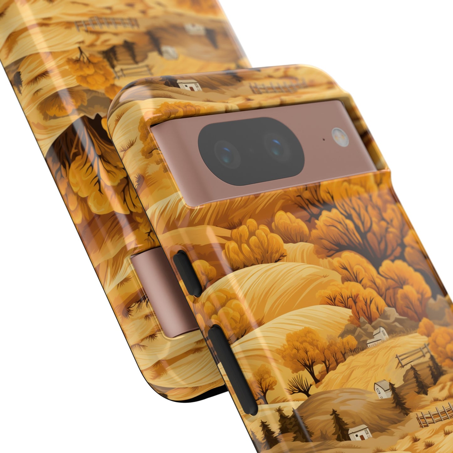 Rural Rhapsody: Early Autumn Farm Tales - Tough Phone Case