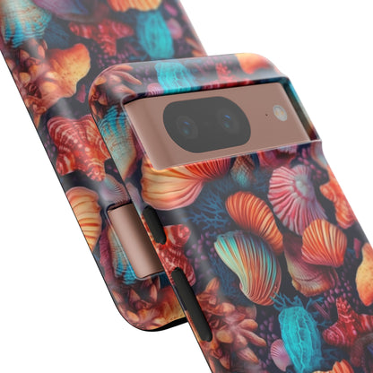 Vibrant Shallow Seascape Tough Phone Case