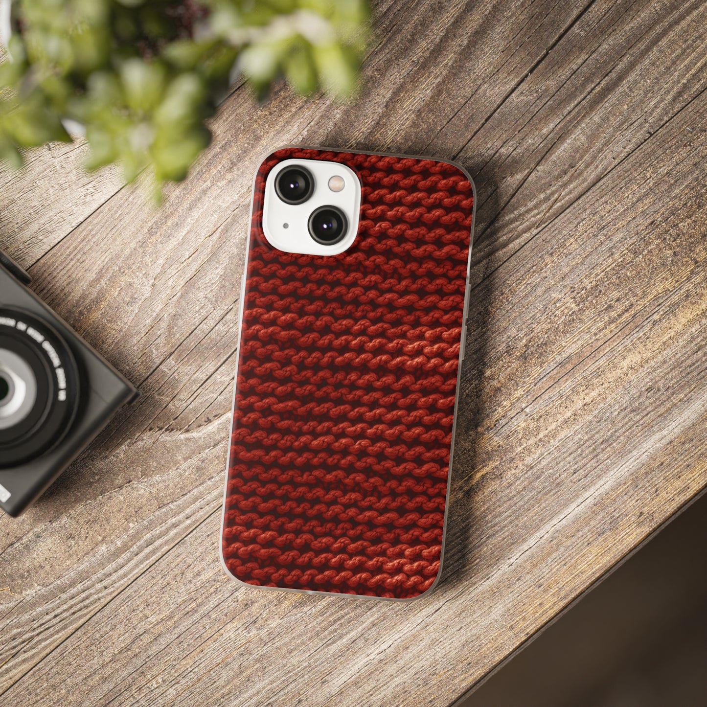 Autumn Yarn Chronicles - Warmth and Tradition in a Flexible Phone Case