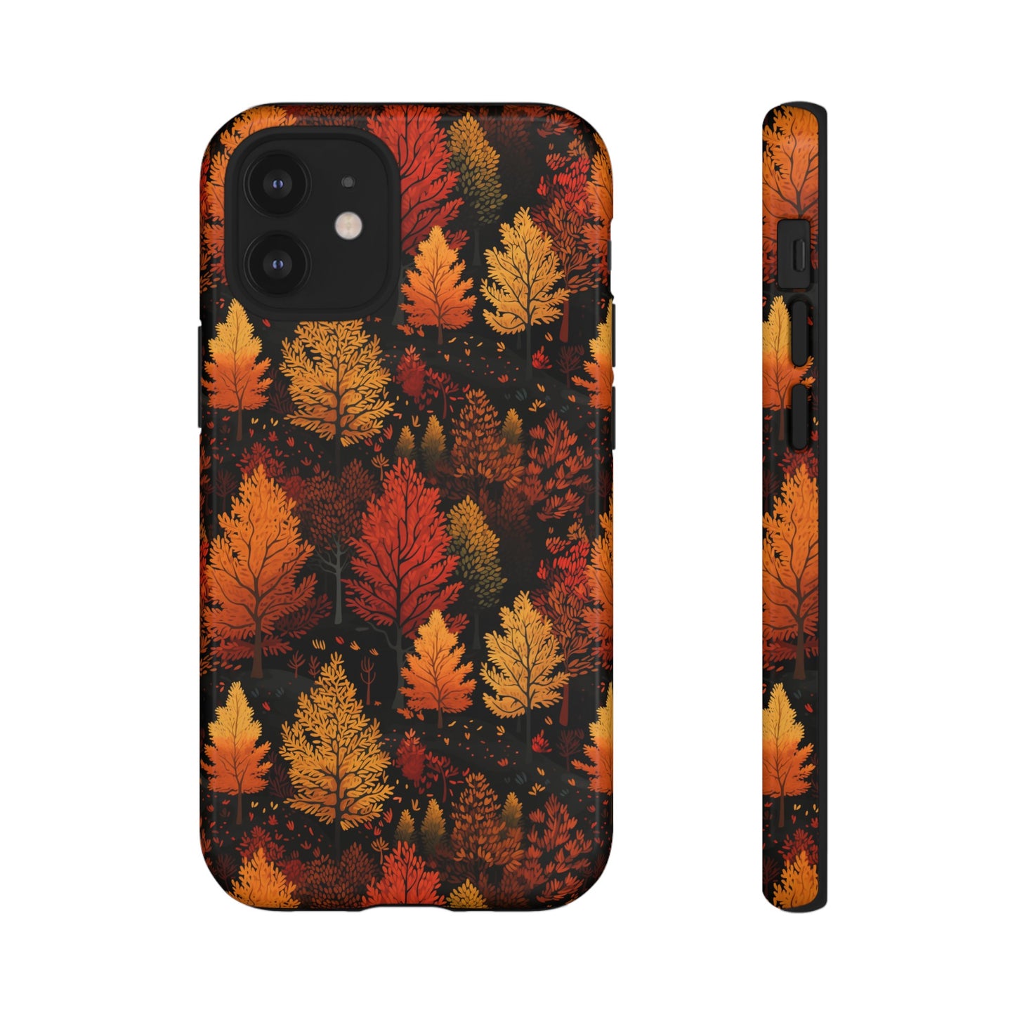 Bronzed Forest: A Chromatic Landscape - Tough Phone Case