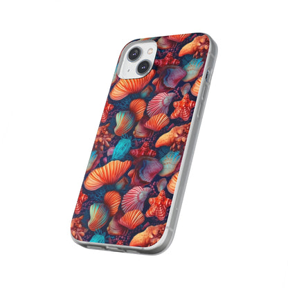 Vibrant Shallow Seascape - Flexible Phone Case Phone Case Pattern Symphony   