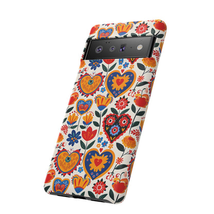 Whimsical Hearts - Phone Case