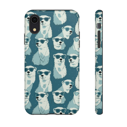 Chillin' Polar Bears Tough Phone Case