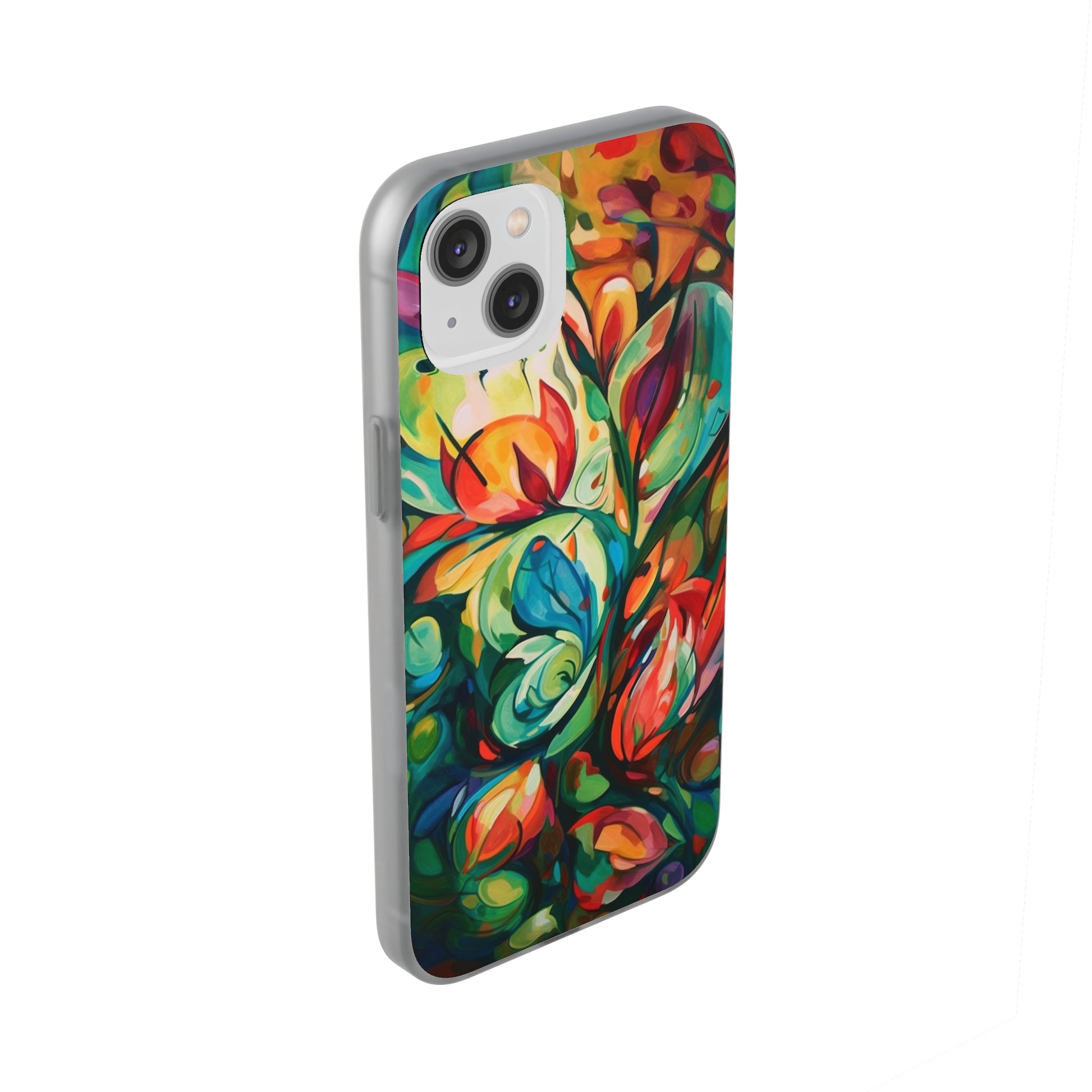 Spring Flourish Phone Case - Artistic Floral Elegance - Spring Collection - Flexi Cases Phone Case Pattern Symphony   