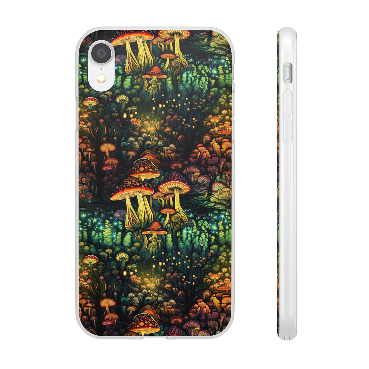 Neon Hallucinations: An Illumulated Autumn Spectacle - Flexible Phone Case