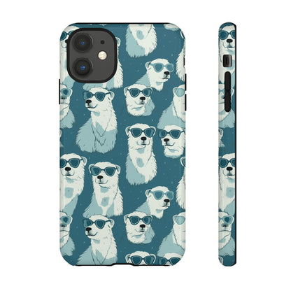 Chillin' Polar Bears Tough Phone Case