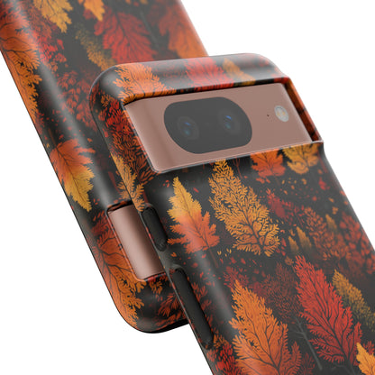 Bronzed Forest: A Chromatic Landscape - Tough Phone Case