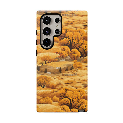 Rural Rhapsody: Early Autumn Farm Tales - Tough Phone Case