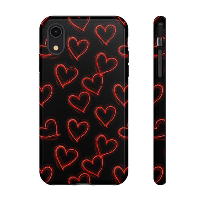 Neon Heartbeat - Phone Case