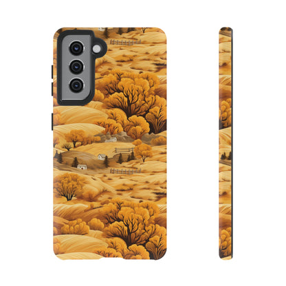 Rural Rhapsody: Early Autumn Farm Tales - Tough Phone Case