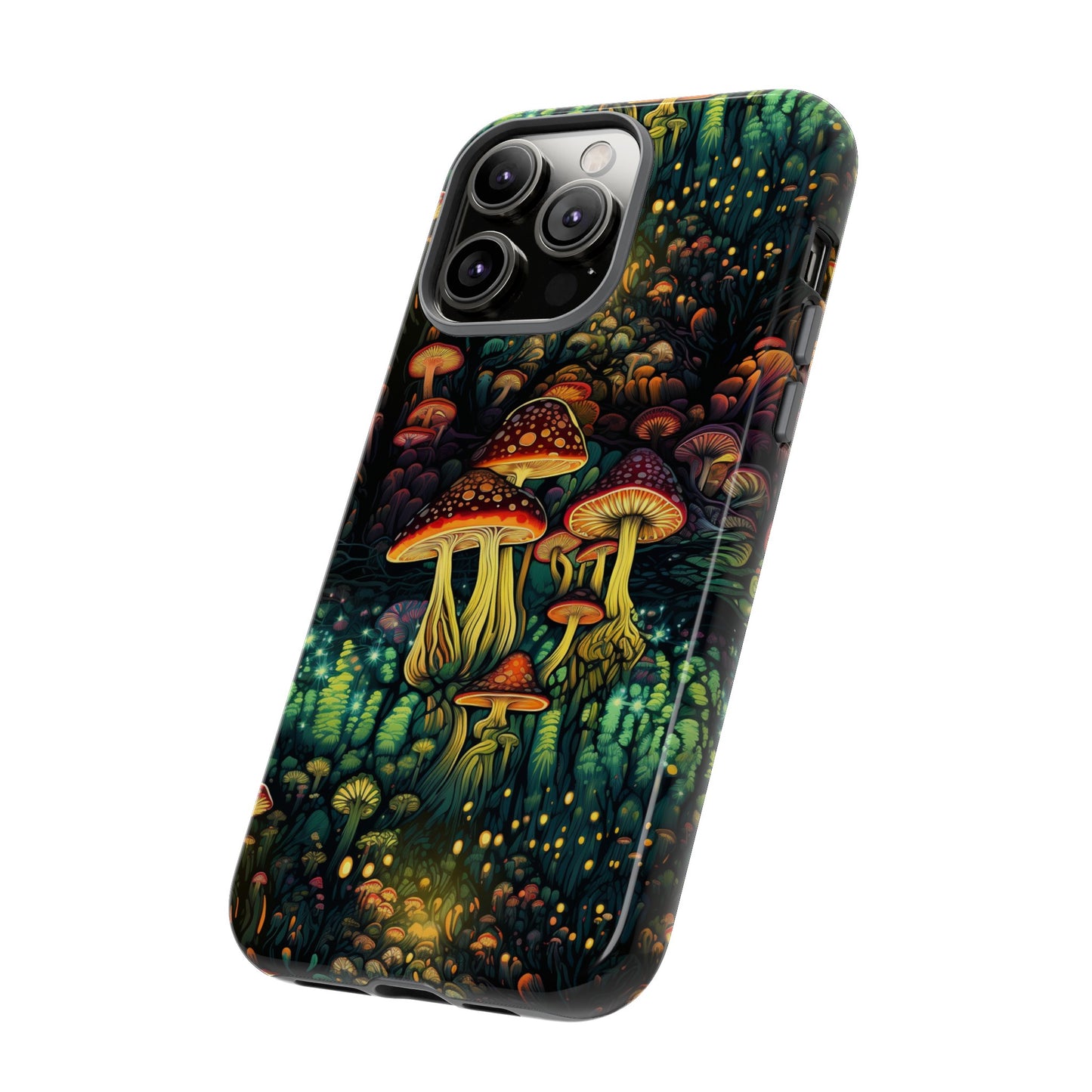 Neon Hallucinations: An Illuminated Autumn Spectacle - Tough Phone Case